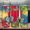 Autism Hearts Tumbler Png