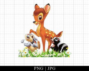 Bambi Cartoon Characters Png