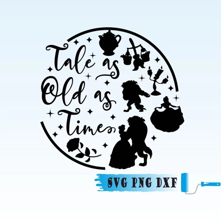 Beauty And The Beast Rounded Svg, Disney SVG Beauty And The Beast Rounded Svg, Disney SVG