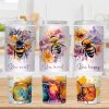 Bee And Honeycomb 40 Oz 2 Piece Tumbler Wrap