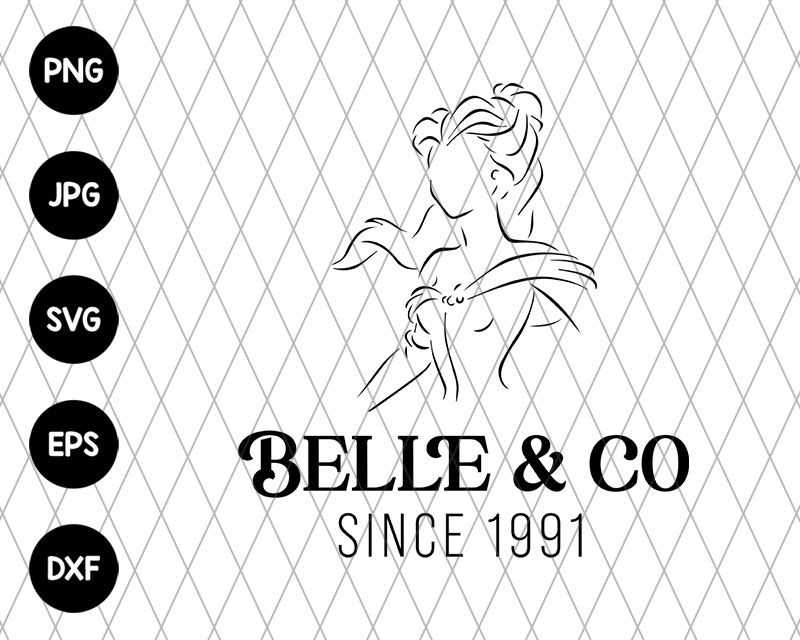 Belle Co Svg File Belle Co Svg File