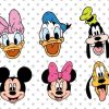BEST friends SVG Bundle, Disney Mickey Mouse Svg