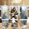 Bigfoot Playing Guitar 40 Oz 2 Piece Tumbler Wrap