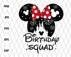 Birthday Squad Svg File 3