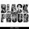 Black And Proud Black History Png