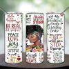 Black Girl Inspiration Tumbler Png
