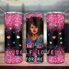 Black Girl Selflove Tumbler Png