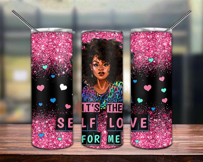 Black Girl Selflove Tumbler Png Black Girl Selflove Tumbler Png