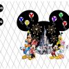 Black Head Mouse Mickey Friends Png