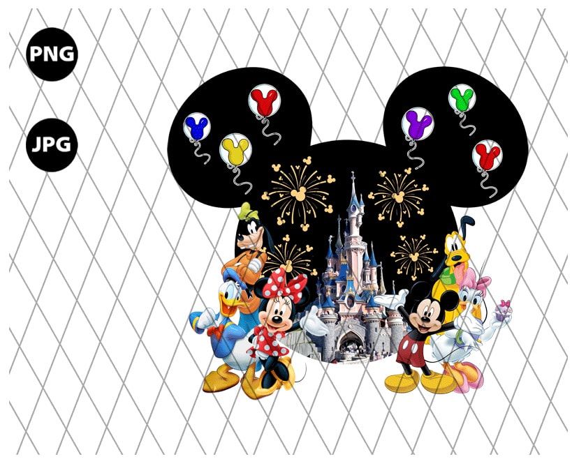 Black Head Mouse Mickey Friends Png Black Head Mouse Mickey Friends Png