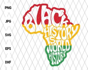Black History Svg File 2