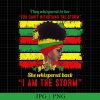 Black Woman Png Afro Black History Png Black Pride Png