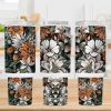Boho Floral 40 Oz 2 Piece Tumbler Wrap