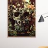 Boho Flower Sugar Skull Poster