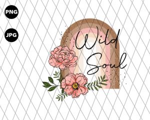 Boho Wild Soul Png