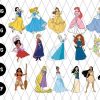 Bundle 16 Princesses Svg File