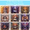 Bundle 3d Halloween Witches Tumbler Png