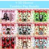 Bundle 3d Inflated Horror Characters Tumbler Png