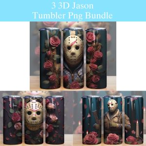 Bundle 3d Jason Voorheers Tumbler Png
