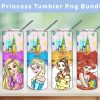 Bundle 4 Princesses Castle Tumbler Png 2