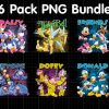 Bundle 6 Cartoon Characters Png Files 3