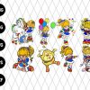 Bundle 90s Cartoon Rainbow Brite Svg File