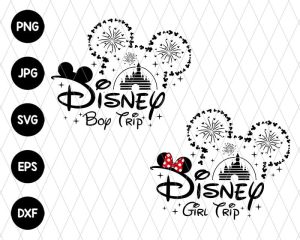 Bundle Boy Trip And Girl Trip Svg File