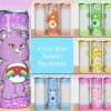Bundle Care Bear Glitter Tumbler Png