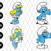 Bundle Cartoon Smurf Svg File