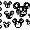 Bundle Classic Mickey Ears Svg File