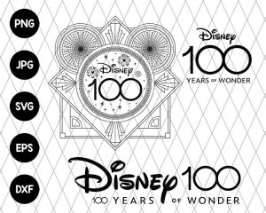 Bundle Disney 100 Svg File