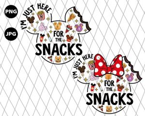 Bundle Im Just Here For The Snack Png Foods And Drinks Png