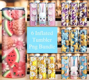 Bundle Inflated Summer Tumbler Png