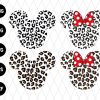 Bundle Leopard Mickey Minnie Svg File
