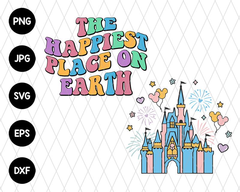 Bundle Magic Castle Happiest Place Svg File Bundle Magic Castle Happiest Place Svg File