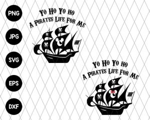 Bundle Mickey Pirate Svg File