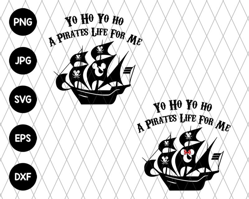 Bundle Mickey Pirate Svg File Bundle Mickey Pirate Svg File