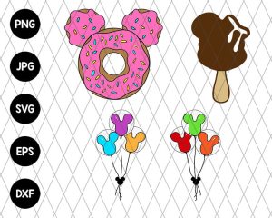 Bundle Mouse Balloon Svg File