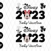 Bundle Mouse Vacay Svg Family Trip 2023 Svg