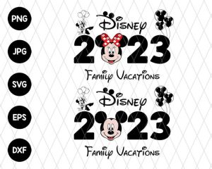Bundle Mouse Vacay Svg Family Trip 2023 Svg