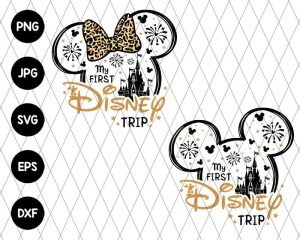 Bundle My First Trip Family Vacation Svg File