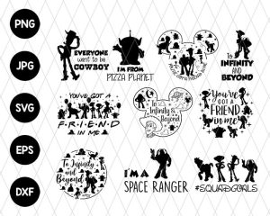Bundle Toy Story Svg File