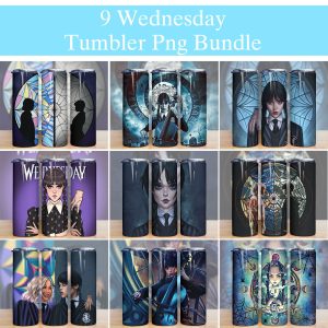Bundle Wednesday Tumbler Png
