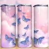 Butterfly Spring Tumbler Png