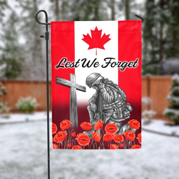 Canada Veterans Remembrance Day Garden Flag – 12×18 Garden Flag Canada Veterans Remembrance Day Garden Flag – 12×18 Garden Flag
