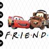 Cars Friends Svg File