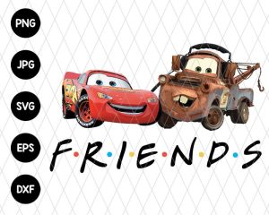 Cars Friends Svg File
