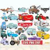 Cars SVG, Disney Cars PNG, Cars Printable