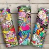 Cartoon 80s Tumbler Png 20oz Skinny Tumbler Png