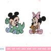 Cartoon Baby Mickey Embroidery Design